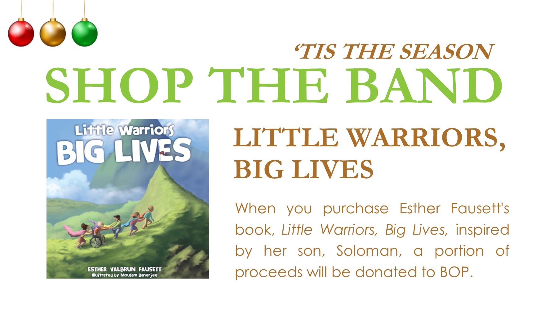 Shop the Band_Little Warriors 2023_Homepage Slide