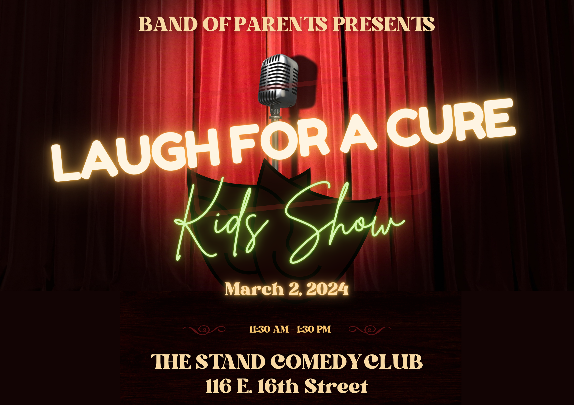 Laugh for a Cure Kids Comedy Show
