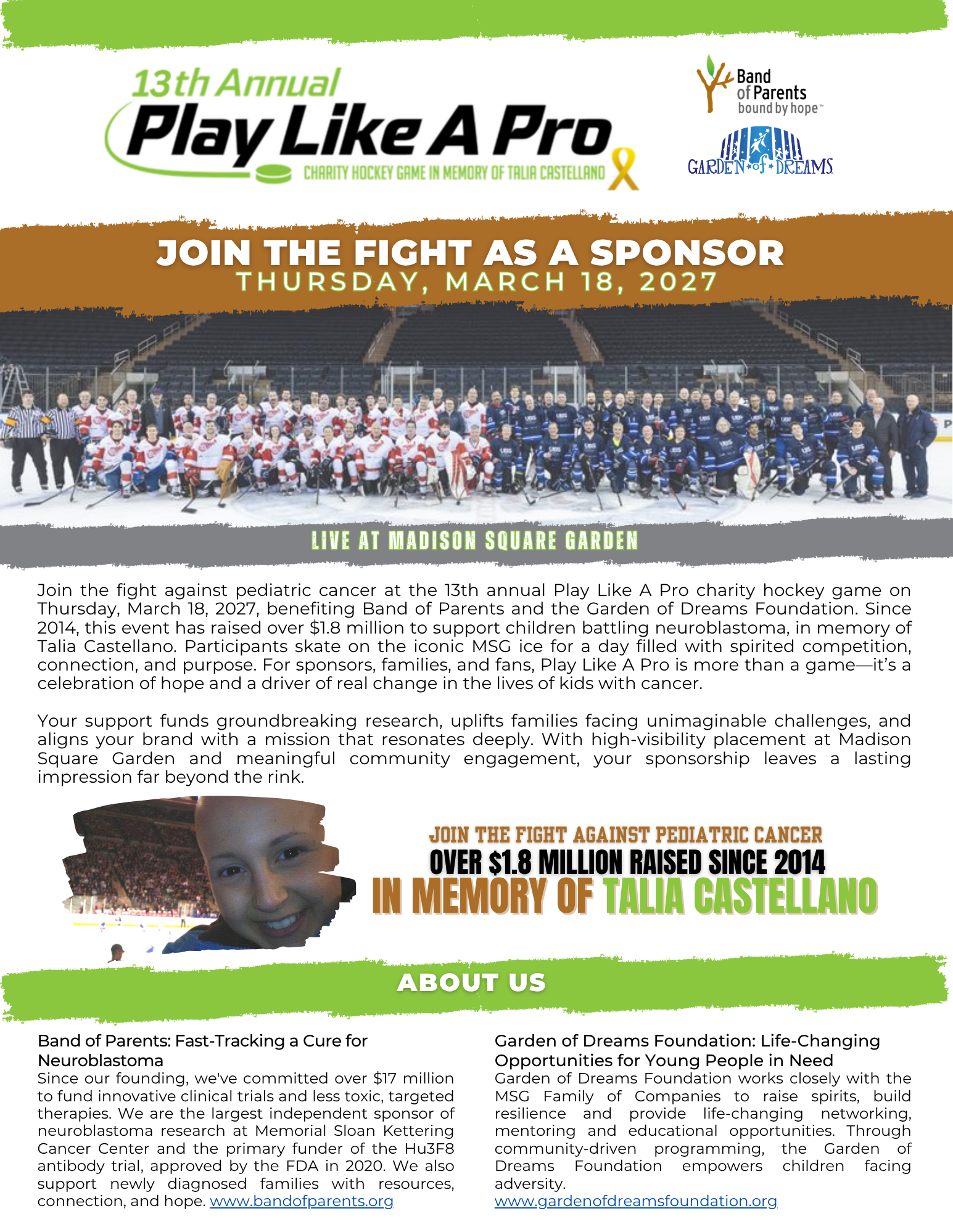 13th Annual Play Like a Pro